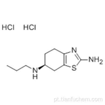 2,6-Benzotiazolediamina, 4,5,6,7-tetra-hidro-N6-propil-, cloridrato (1: 2), (57187942,6S) - CAS 104632-25-9